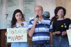 Ato contra o Future-se na Reitoria da UFMG